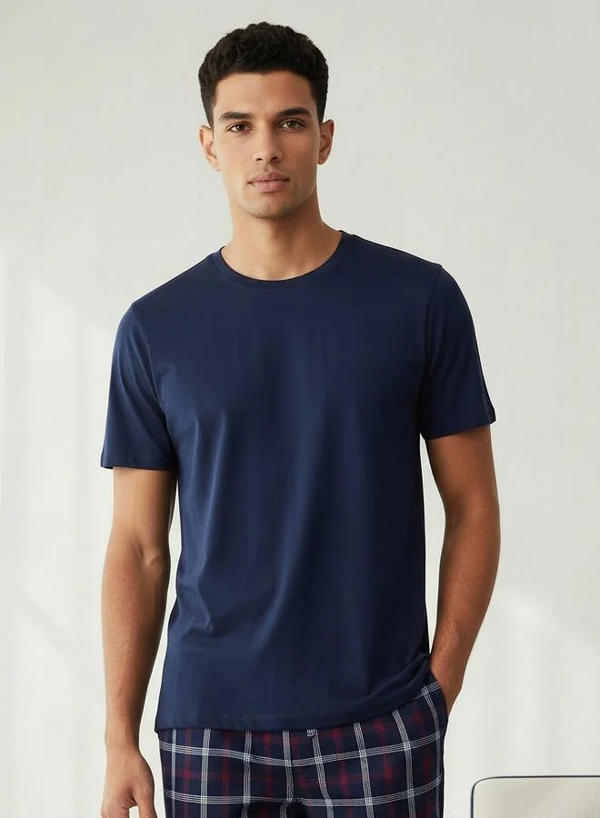 Splash FAV  Men Cotton Checked Nightwear Set for Men | Best Price UAE